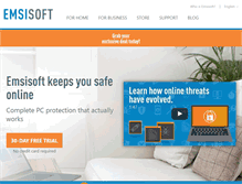 Tablet Screenshot of emsisoft.com