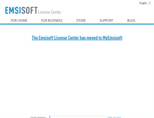 Tablet Screenshot of cc.emsisoft.com